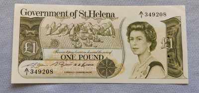 Saint Helena / Sf&amp;acirc;nta Elena - 1 Pound (1981) foto