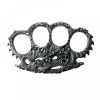 Rozeta Box Pumnal Autoaparare Dragon Skin Argintiu Otel 12cm Ideallstore