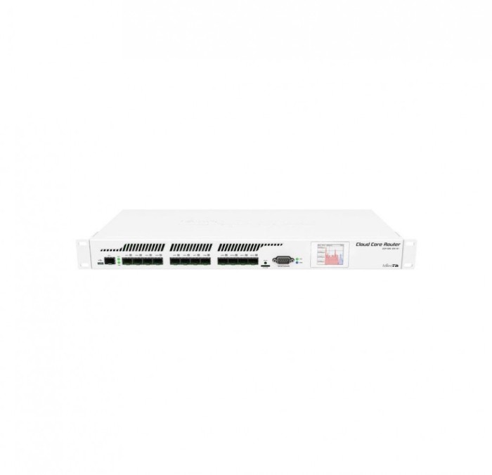 MIKROTIK ROUTER 2 GB 1CONSOLE LCD &amp;quot;CCR1016-12S-1S+&amp;quot; (timbru verde 0.8 lei)