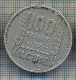 AX 449 MONEDA -ALGERIA COLONIE FRANCEZA-100 FRANCS-ANUL 1950-STAREA CARE SE VEDE, Europa