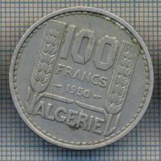 AX 449 MONEDA -ALGERIA COLONIE FRANCEZA-100 FRANCS-ANUL 1950-STAREA CARE SE VEDE