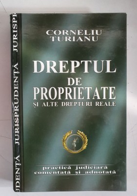 Dreptul de proprietate si alte drepturi reale - CORNELIU TURIANU foto