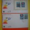 HOPCT PLIC FDC S NR 280 SET 2 FDC-ANIVERSARE 30 ANI 1980--ONU NATIUNILE UNITE-BIROUL DIN GENEVA ELVETIA