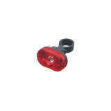Stop, TENT 3 LED-uri Rosii LED, Central 0.5 Watt, 2 Functii, bicicleta, ARV-0317, Oem