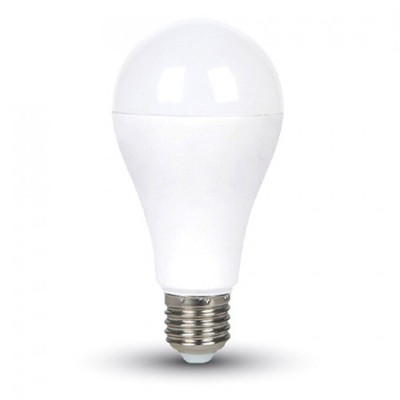 Bec LED A65 E27 15W 3000K alb cald V-TAC foto