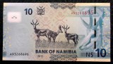 Namibia 10 $ Dollars 2015 UNC necirculata **