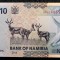 Namibia 10 $ Dollars 2015 UNC necirculata **