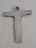 Cruciulita vintage argintata