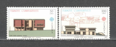 Turcia.1987 EUROPA-Arhitectura moderna ST.134 foto