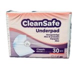 Cumpara ieftin Aleze paturici absorbante 60X90 cm, CleanSafe, Underpad, 30 bucati