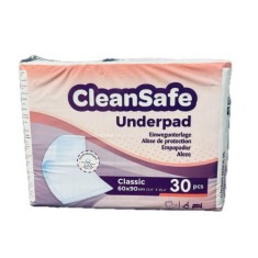 Aleze paturici absorbante 60X90 cm, CleanSafe, Underpad, 30 bucati