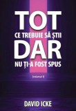 Carte David Icke Tot ce trebuie sa stii Vol 1 Dezvoltare Personala Brosata
