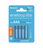 Panasonic Eneloop Lite AAA R3 550mAh 1.2V Baterii Reincarcabile-Conținutul pachetului 1x Blister
