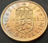 Moneda 1 SHILLING - MAREA BRITANIE / ANGLIA, anul 1955 *cod 1452 = excelenta