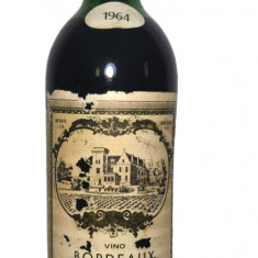 B 99 - vin ROSU BORDEAUX, ABC, cl 75 gr 11,5 recoltare 1964