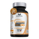 Vitamina D3 K2 Premium Boost4Life 2000 UI 75&micro;g 60 capsule MGCaps Oase Imunitate Ulei Cocos
