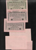Bancnota Germania 5.000.000 Mark 1923, F-VF, Marca Germana, Valuta Veche de Colectie