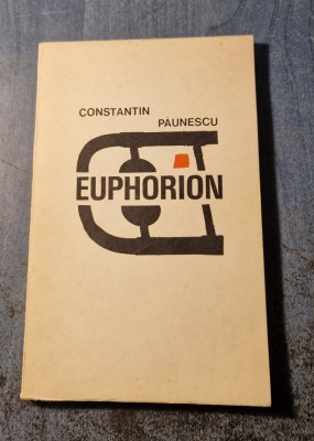 Euphorion Constantin Paunescu cu autograf foto
