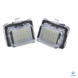Set 2 Lampi LED Iluminare Numar Mercedes W204, W212, C207, C216, W221