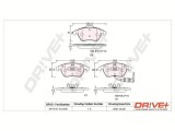 Dr!ve+ DP1010.10.0036 set placute frana,frana disc