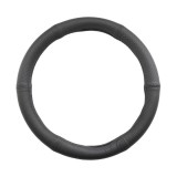 Husa Volan UMBRELLA Piele Naturala Semi-Perforata - Negru, 44-46 cm (Universal)