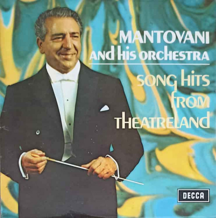 Disc vinil, LP. Song Hits From Theatreland-Mantovani, His Orchestra