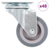 Roti pivotante, 48 buc., 50 mm