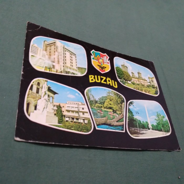 CARTE POSTALA BUZAU CIRCULATA