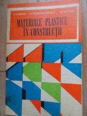 Materiale Plastice In Constructii - R.cioroiu R.constantinescu M.platon ,527658 foto