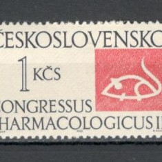 Cehoslovacia.1963 Congres de farmacologie Praga XC.349