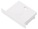 Obturator LED Profil Alb 20 Buc cu Orificiu