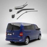 Cumpara ieftin Set 2 Brațe și Lamele Ștergător Spate VW Transporter T5 Bus 7HB (2003-2015) - 460mm, Mammooth MMT RAW 530