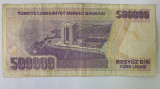 Bancnota 500 000 LIRE / LIRA - 1998 - Turcia - P-212a.2