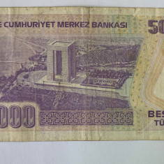 Bancnota 500 000 LIRE / LIRA - 1998 - Turcia - P-212a.2