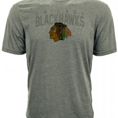 Chicago Blackhawks tricou de bărbați grey Shadow City Tee - S