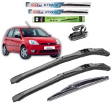 Cumpara ieftin Ștergătoare Ford Fiesta V Hatchback 5 uși (2002&ndash;2005) &ndash; Set Complet Hybrid
