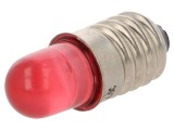 Lampă LED E10 12V Roșie