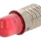 Lampă LED E10 12V Roșie