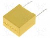 Condensator poliester, 2.2&micro;F, {{Tensiune de lucru max.}}, SR PASSIVES - MPEB-2.2U/100