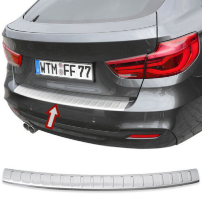 Ornament protectie bara spate/portbagaj mat BMW seria 3 GT, F34 2013-2020 foto