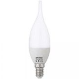 Bec LED lumanare 8W E14 lumina rece 6400K 175-250V pentru iluminat interior