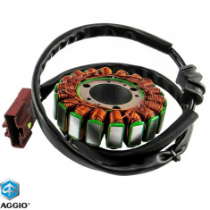 Magnetou (stator aprindere) original Aprilia Atlantic - Scarabeo - Gilera Nexus - Piaggio Beverly - X Evo - X9 Evolution 400-500cc