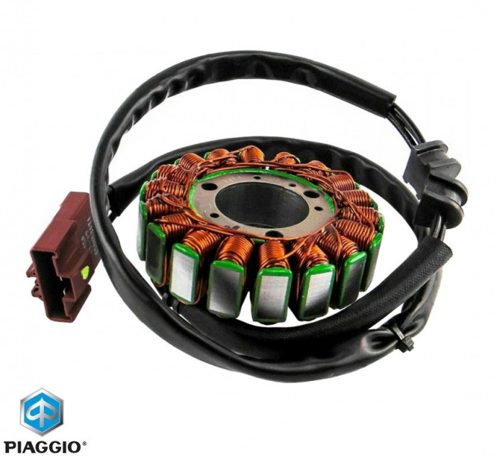 Magnetou (stator aprindere) original Aprilia Atlantic - Scarabeo - Gilera Nexus - Piaggio Beverly - X Evo - X9 Evolution 400-500cc