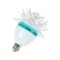 Bec rotativ multicolor de tip Floare de Lotus, disco Led-uri RGB