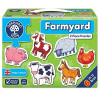 Set 6 puzzle Ferma (2 piese), orchard toys
