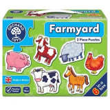 Set 6 puzzle Ferma (2 piese), orchard toys