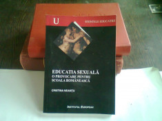 EDUCATIA SEXUALA O PROVOCARE PENTRU SCOALA ROMANEASCA - CRISTINA NEAMTU foto