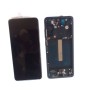 Display ecran cu Touchscreen si Rama compatibil cu Samsung S21 FE 5G, G990, OLED, Negru