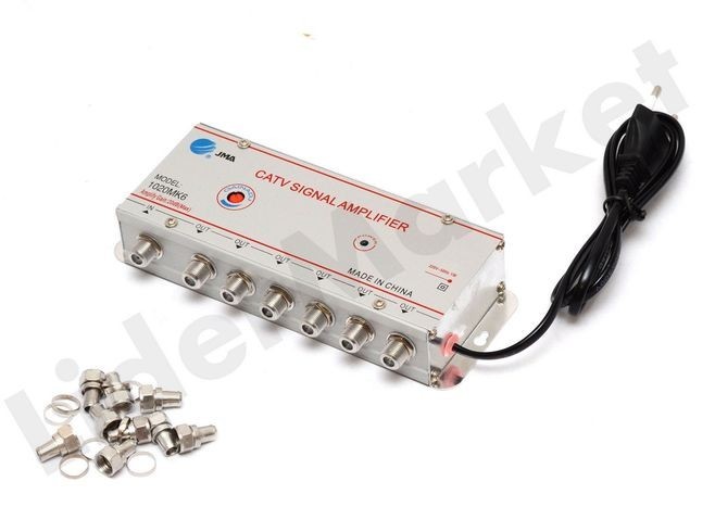 Amplificator de semnal TV cu 6 iesiri Amplificator de semnal TV cu 6 iesiri