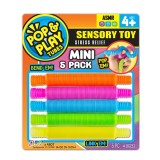 Set 5 mini tuburi flexibile, Jaru, Pop &amp; Play